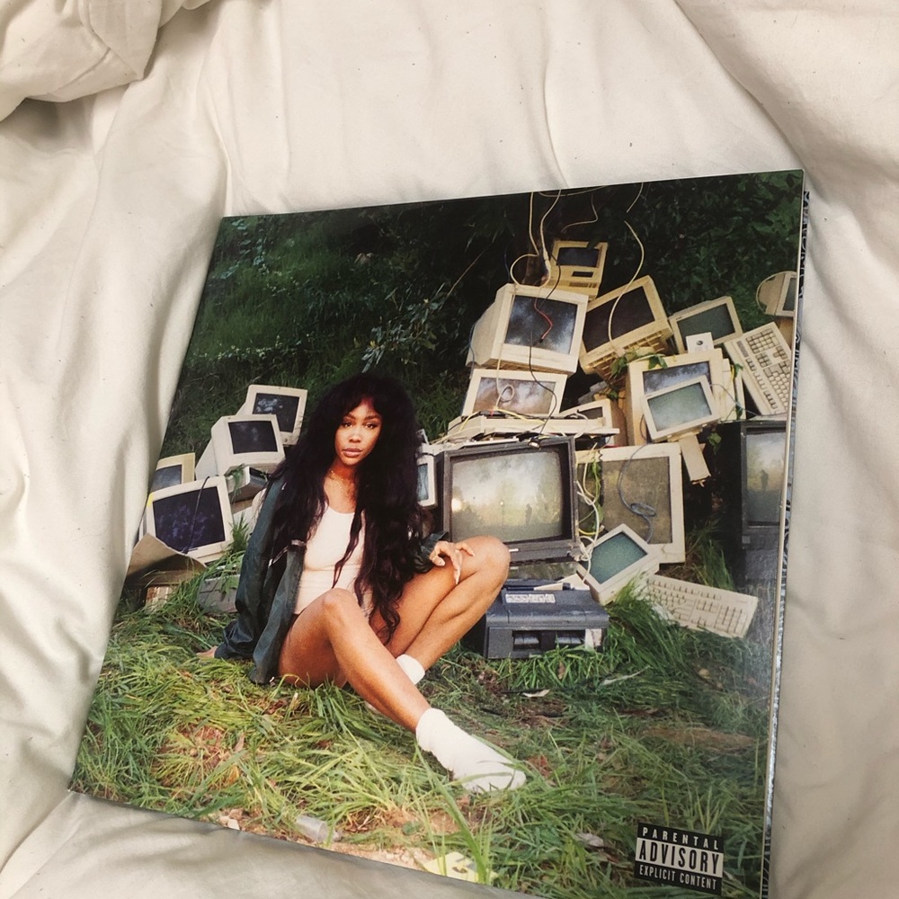SZA CTRL 2LP Clear/Translucent Vinyl Record